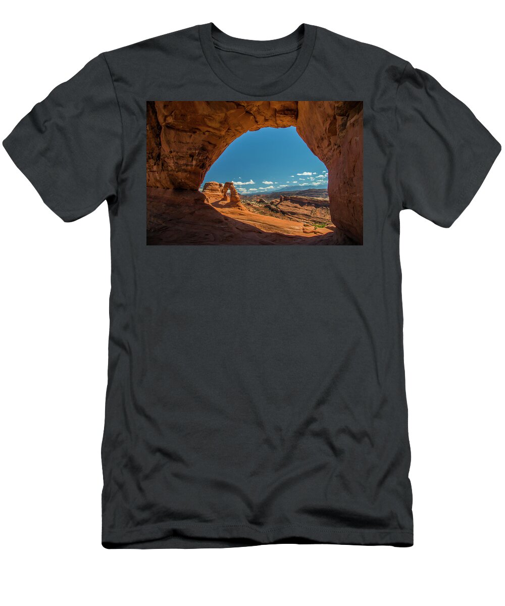 National Park T-Shirt featuring the photograph Perfect Frame by Doug Scrima