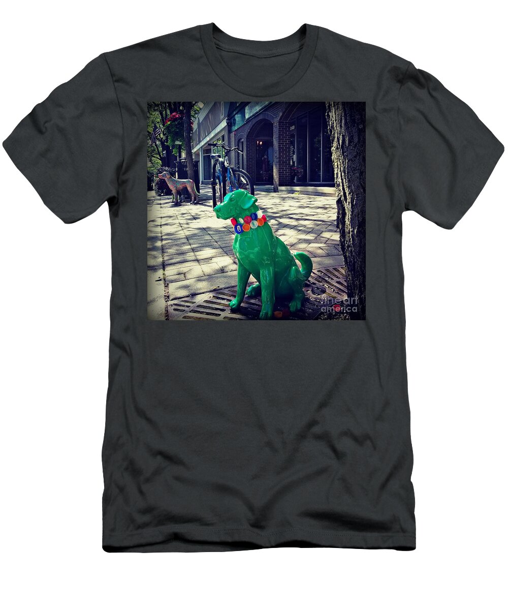 Photography T-Shirt featuring the photograph Pets on Parade by Frank J Casella