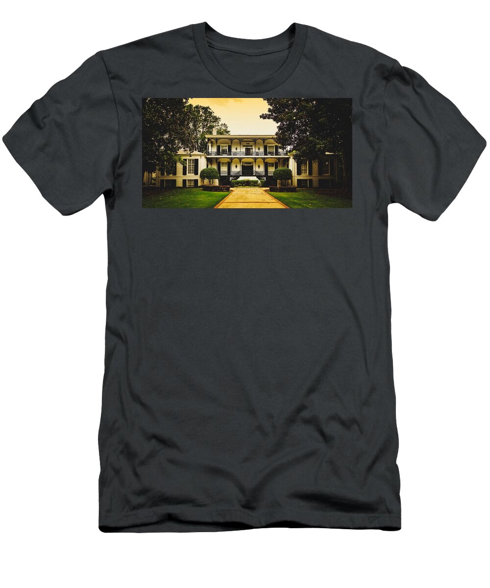 Landscape T-Shirt featuring the photograph Phi Mu Sorority House - University Of Georgia by Mountain Dreams