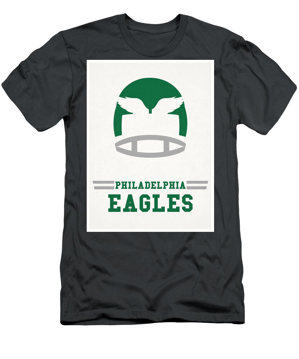 Team Fan Apparel NFL Short Sleeve charcoal T Shirt, Adult Sports Tee, Team  gear for Men and Women (Philadelphia Eagles - Black, Adult XX-Large)
