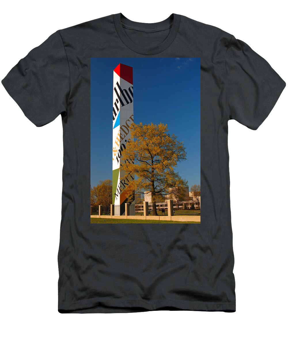 Richmond T-Shirt featuring the photograph Phillip Morris by James Kirkikis