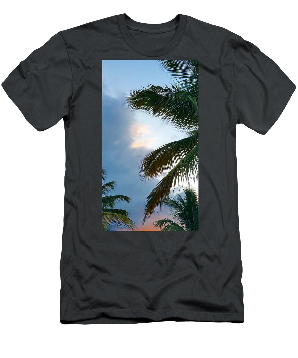 Sunset T-Shirt featuring the photograph Photo 15 sunset by Lucie Dumas