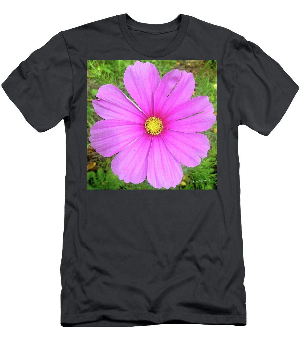 Pink T-Shirt featuring the photograph Pink by Terri Harper