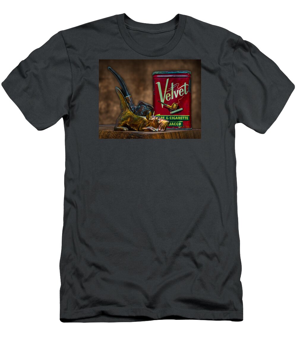 Pipe And Tobacco T-Shirt featuring the photograph Pipe and Tobacco by Paul Freidlund