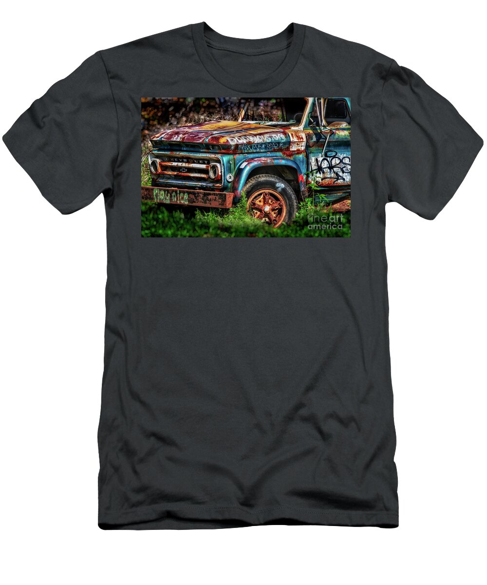 Chevrolet T-Shirt featuring the photograph Play Nice by Doug Sturgess