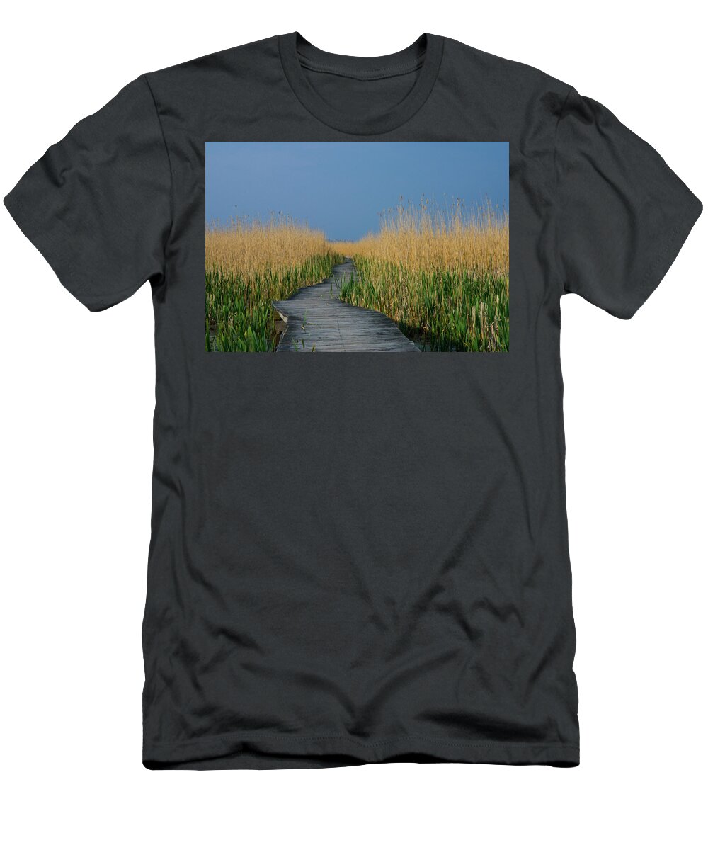 Plum Island T-Shirt featuring the photograph Plum Island by Paul Mangold