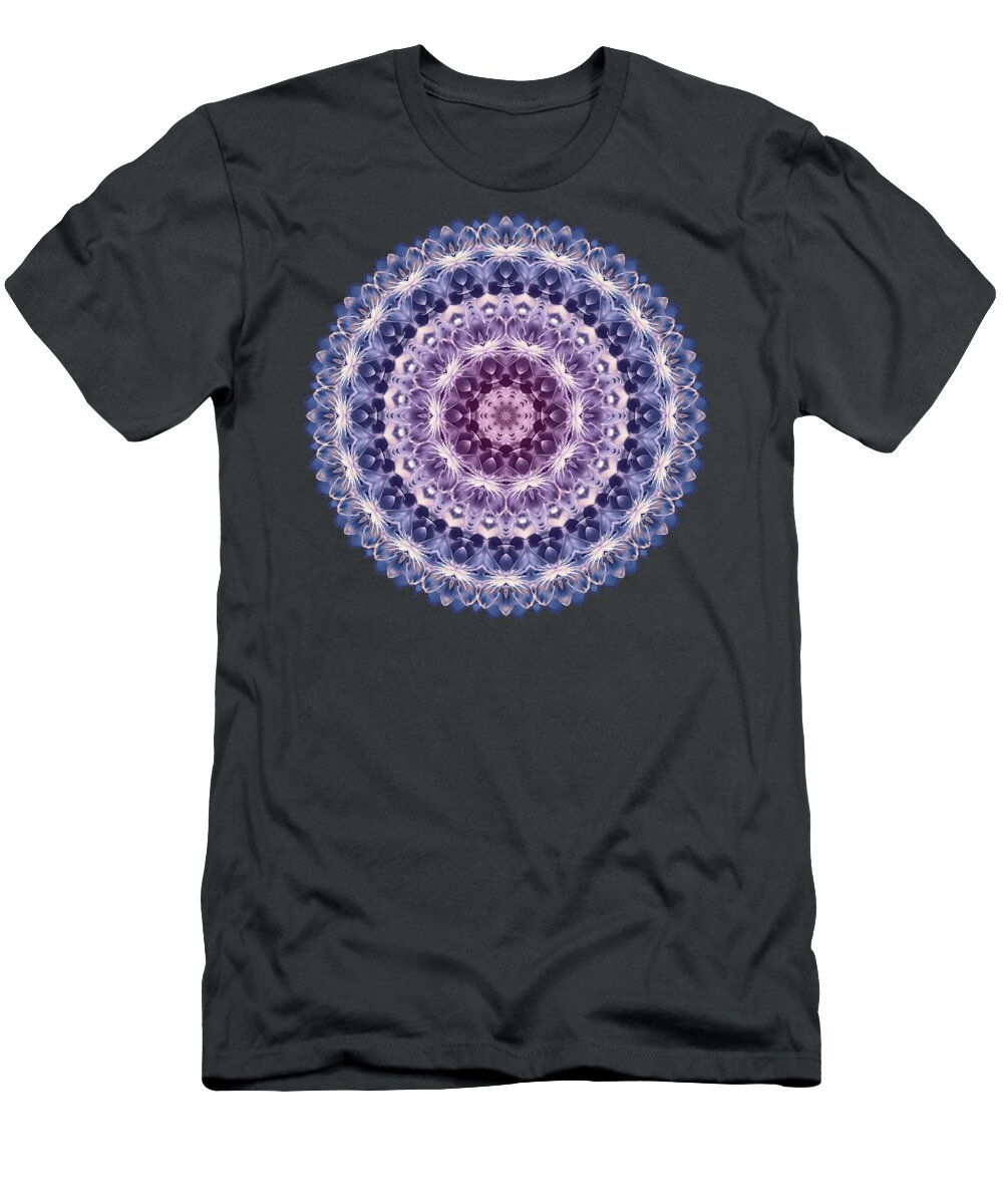 Lilies T-Shirt featuring the digital art Plum Lovely by Lynde Young