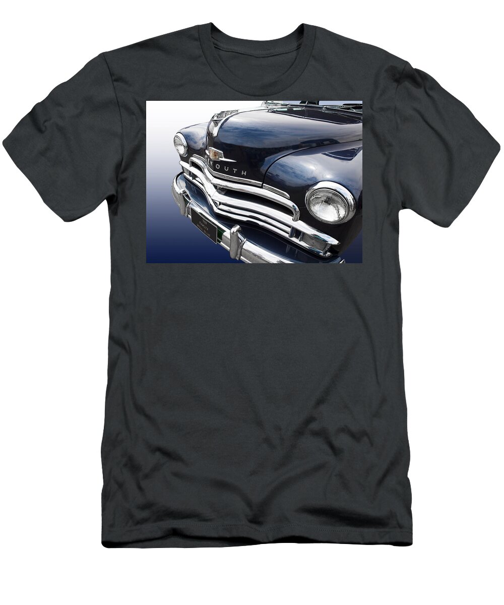 Chrysler T-Shirt featuring the photograph Plymouth In Full Sail by Gill Billington