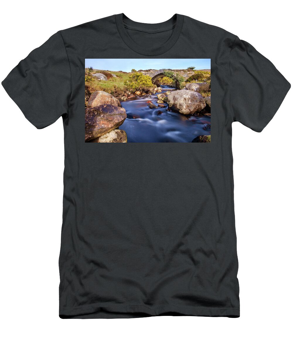 County Donegal T-Shirt featuring the photograph Poisoned Glen Bridge by Jose Maciel
