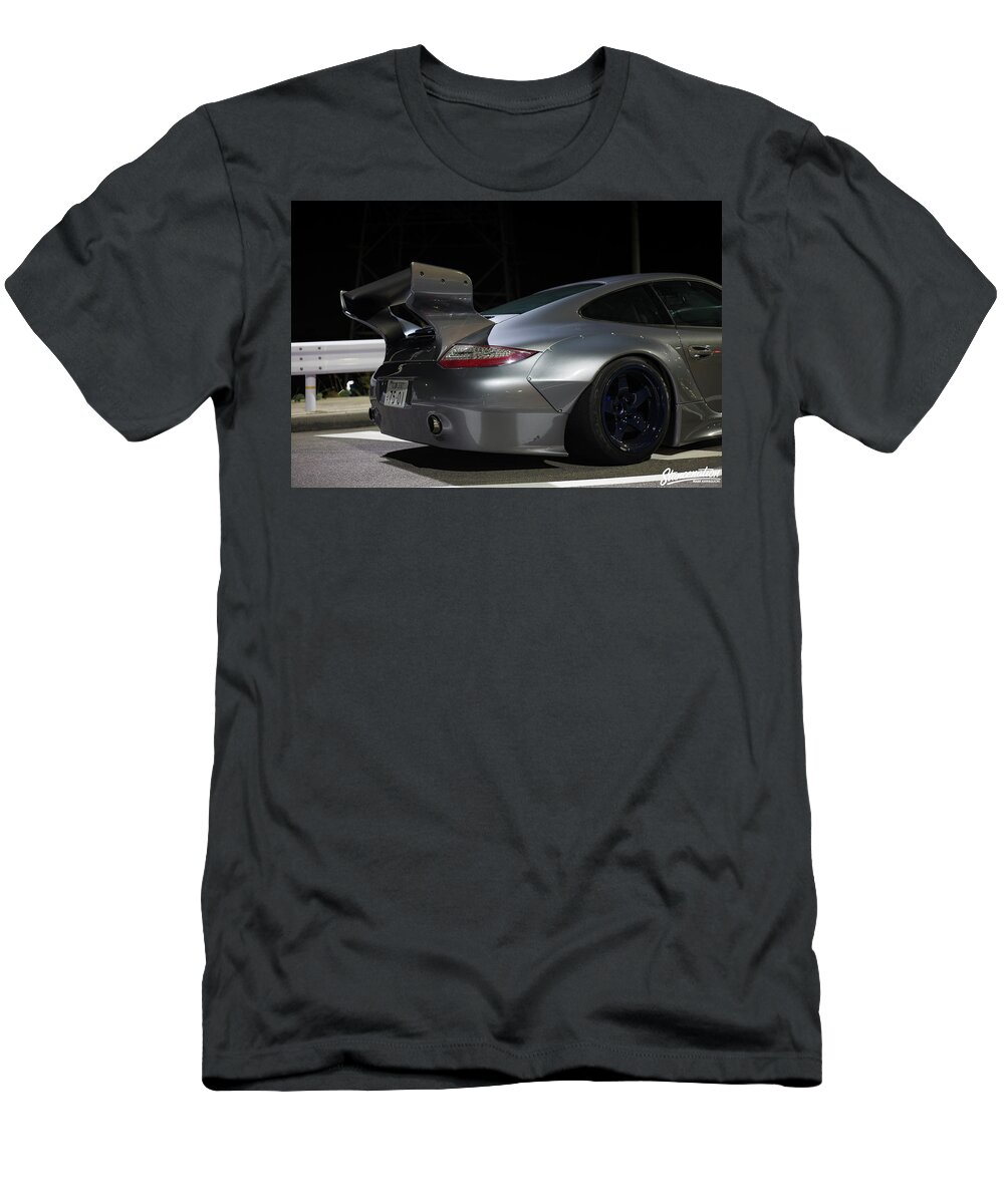Porsche 997 T-Shirt featuring the photograph Porsche 997 by Jackie Russo