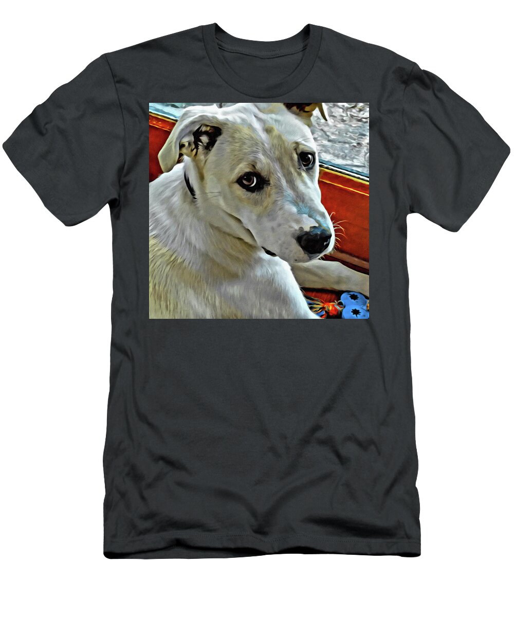 Animal T-Shirt featuring the photograph Portrait of Molly by Susan Lafleur
