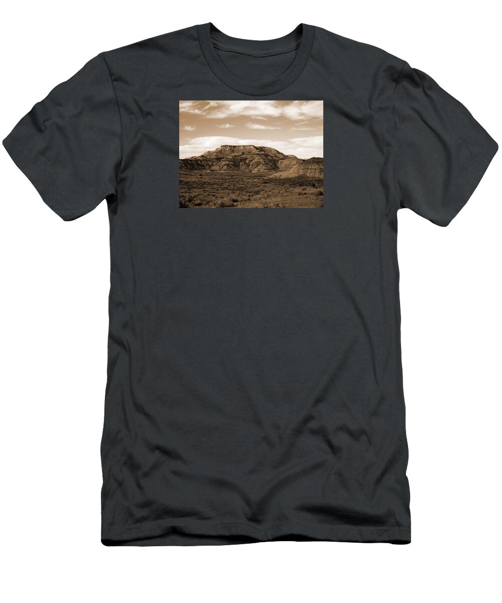 North Dakota T-Shirt featuring the photograph Pretty Butte by Cris Fulton