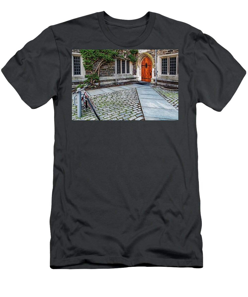 Princeton University T-Shirt featuring the photograph Princeton University Foulke Hall by Susan Candelario