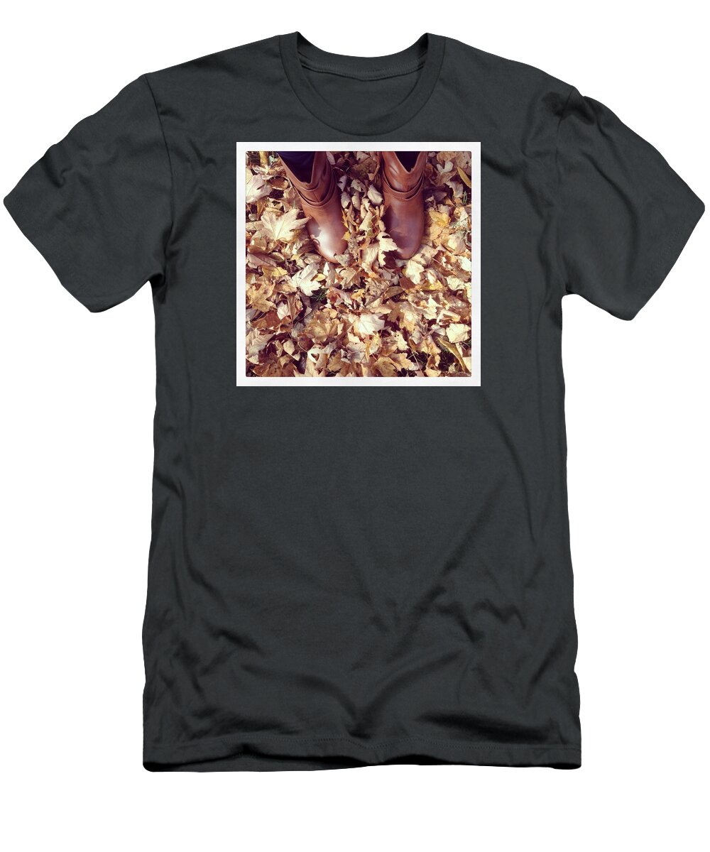 Fall T-Shirt featuring the photograph Pumpkin Flavored Everything by Alaina Counts