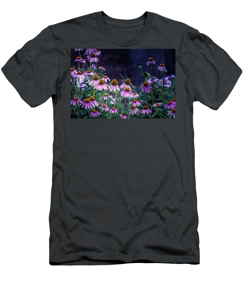 Flowers T-Shirt featuring the photograph Purple Haze by Annette Hugen