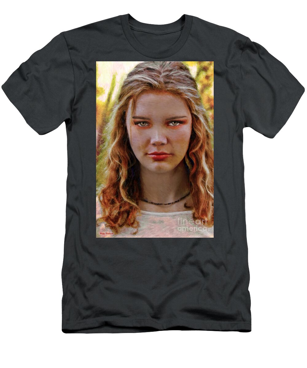Pretty Girls T-Shirt featuring the photograph Rachel Daton by Blake Richards