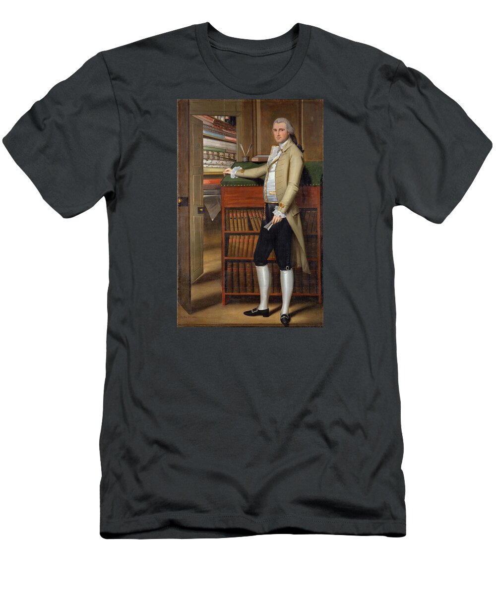 Ralph Earl T-Shirt featuring the painting Elijah Boardman #1 by Ralph Earl