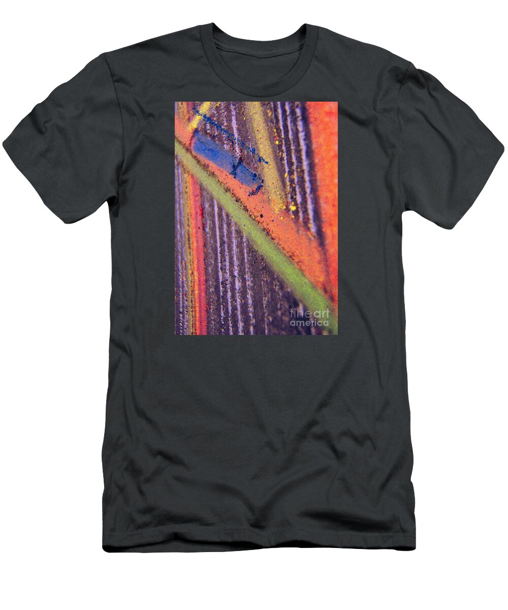 Music Abstract Pastel Groove T-Shirt featuring the pastel Record LP by Kristine Nora