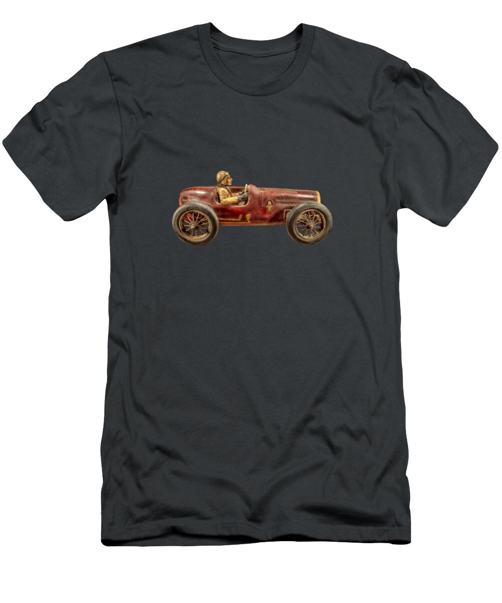 Antique T-Shirt featuring the photograph Red Racer Right by YoPedro
