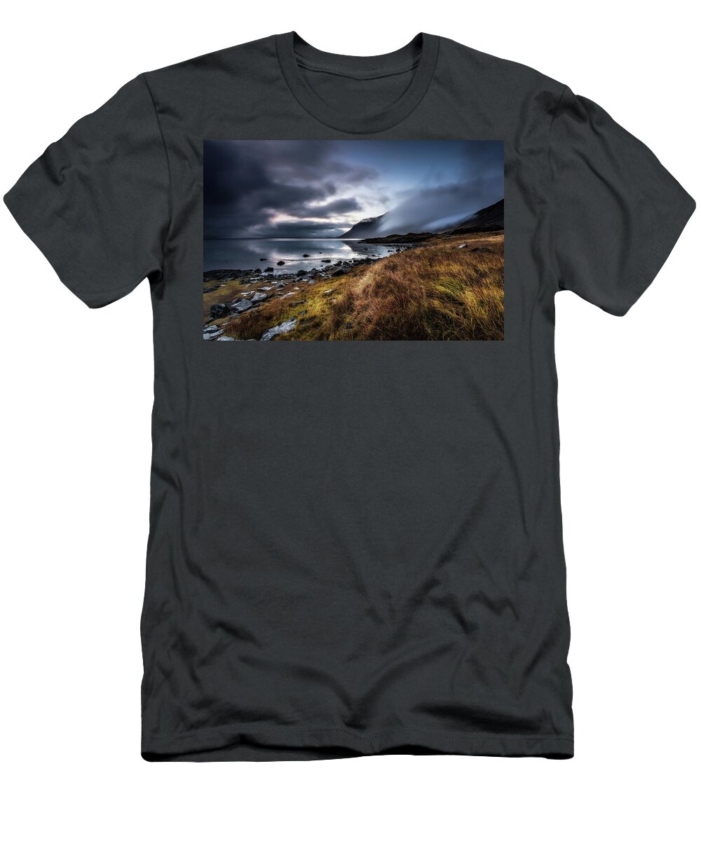 Iceland T-Shirt featuring the photograph Redemption by Jorge Maia