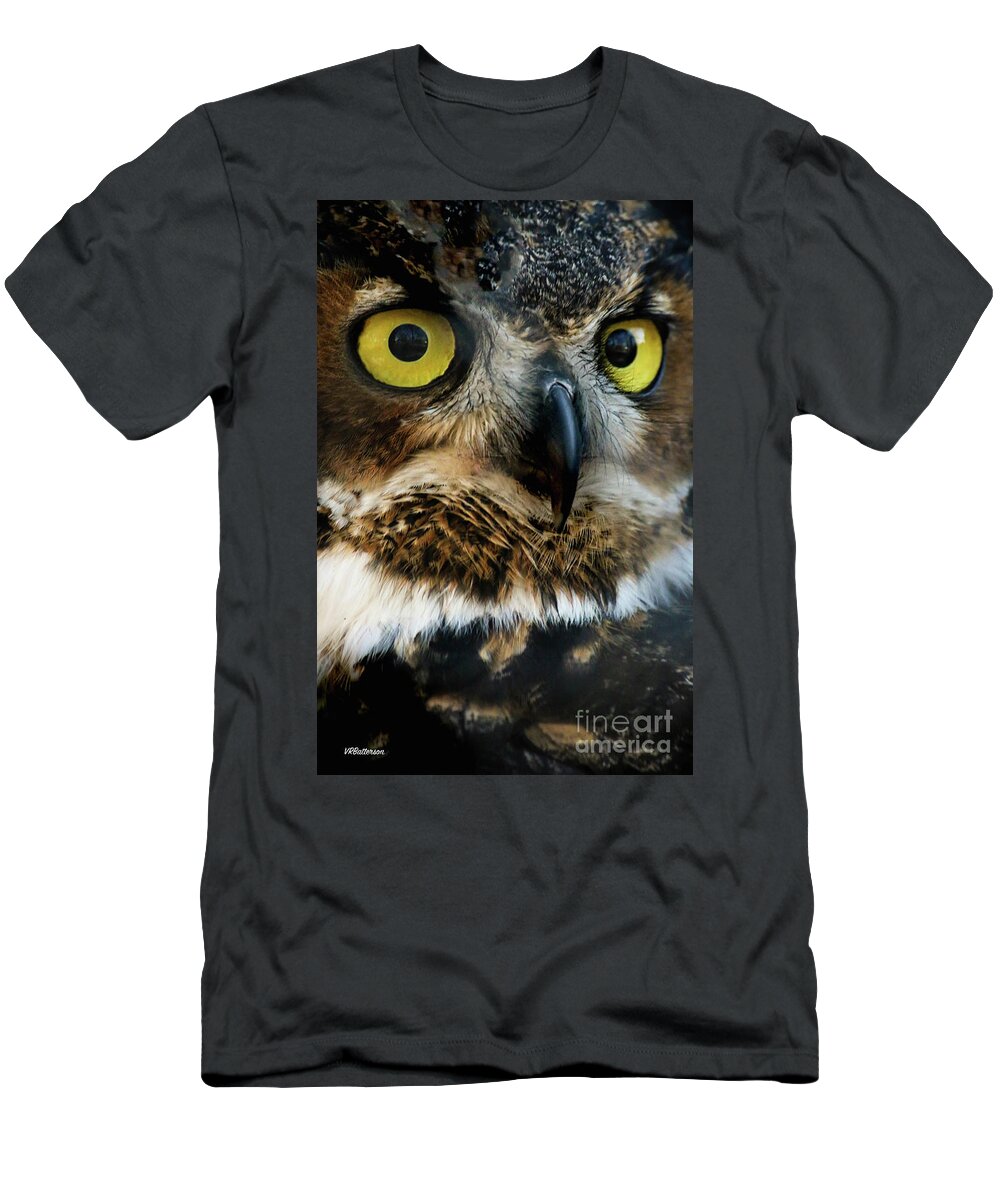 Owls T-Shirt featuring the photograph Reelfoot Lake Owls by Veronica Batterson