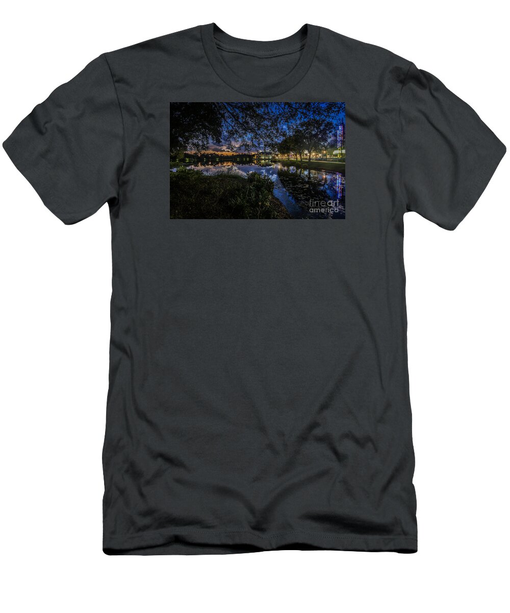 Celebration T-Shirt featuring the photograph Reflection 9 by Mina Isaac