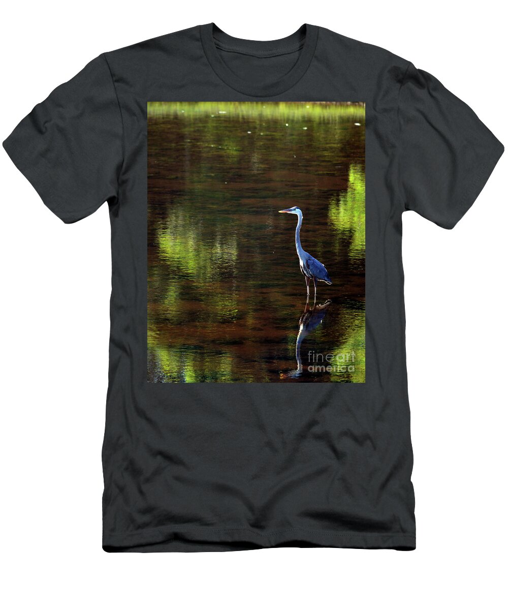 Reflection T-Shirt featuring the digital art Reflection by Dianne Morgado