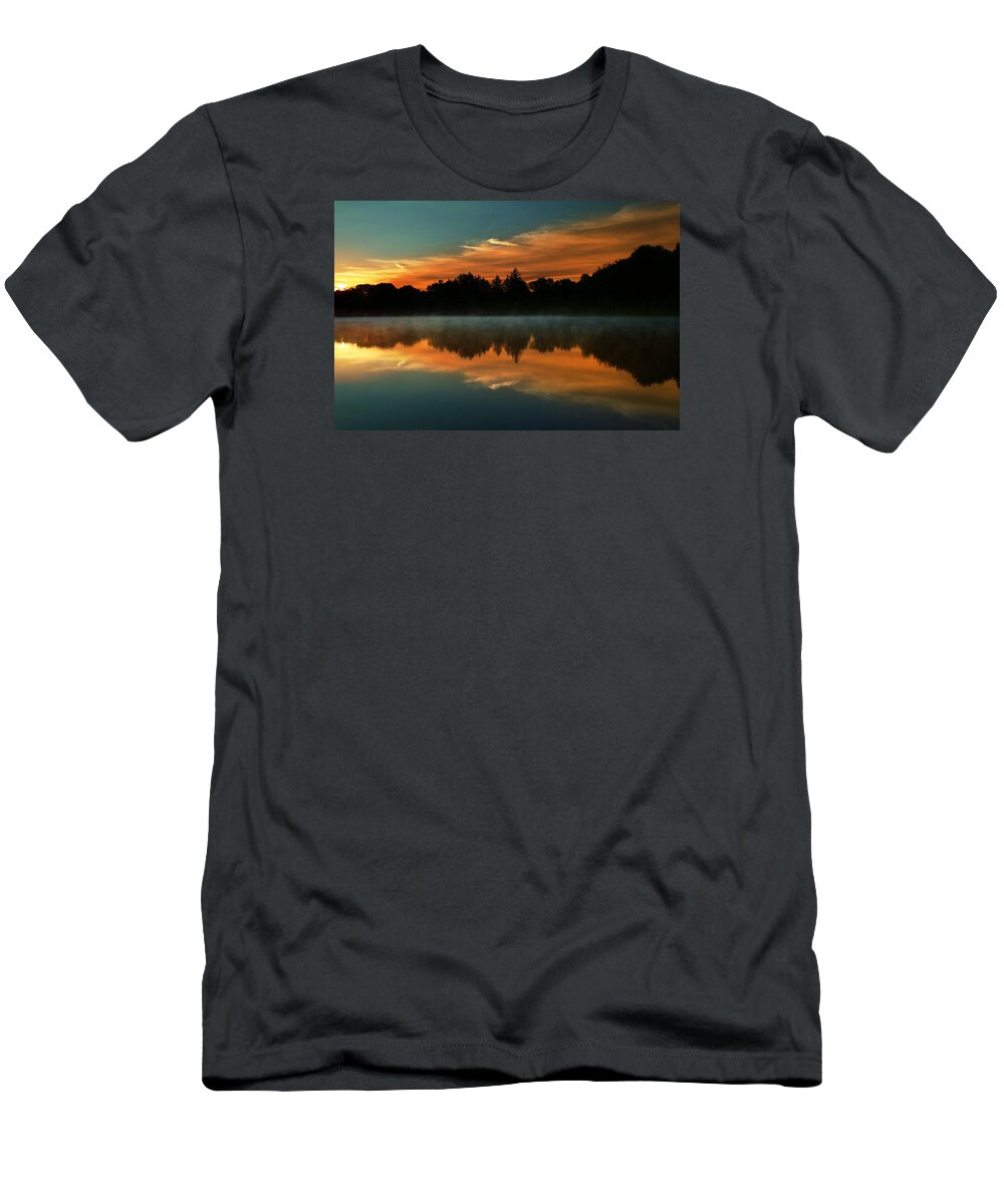 Sunrise T-Shirt featuring the photograph Reflections of Beauty by Rob Blair