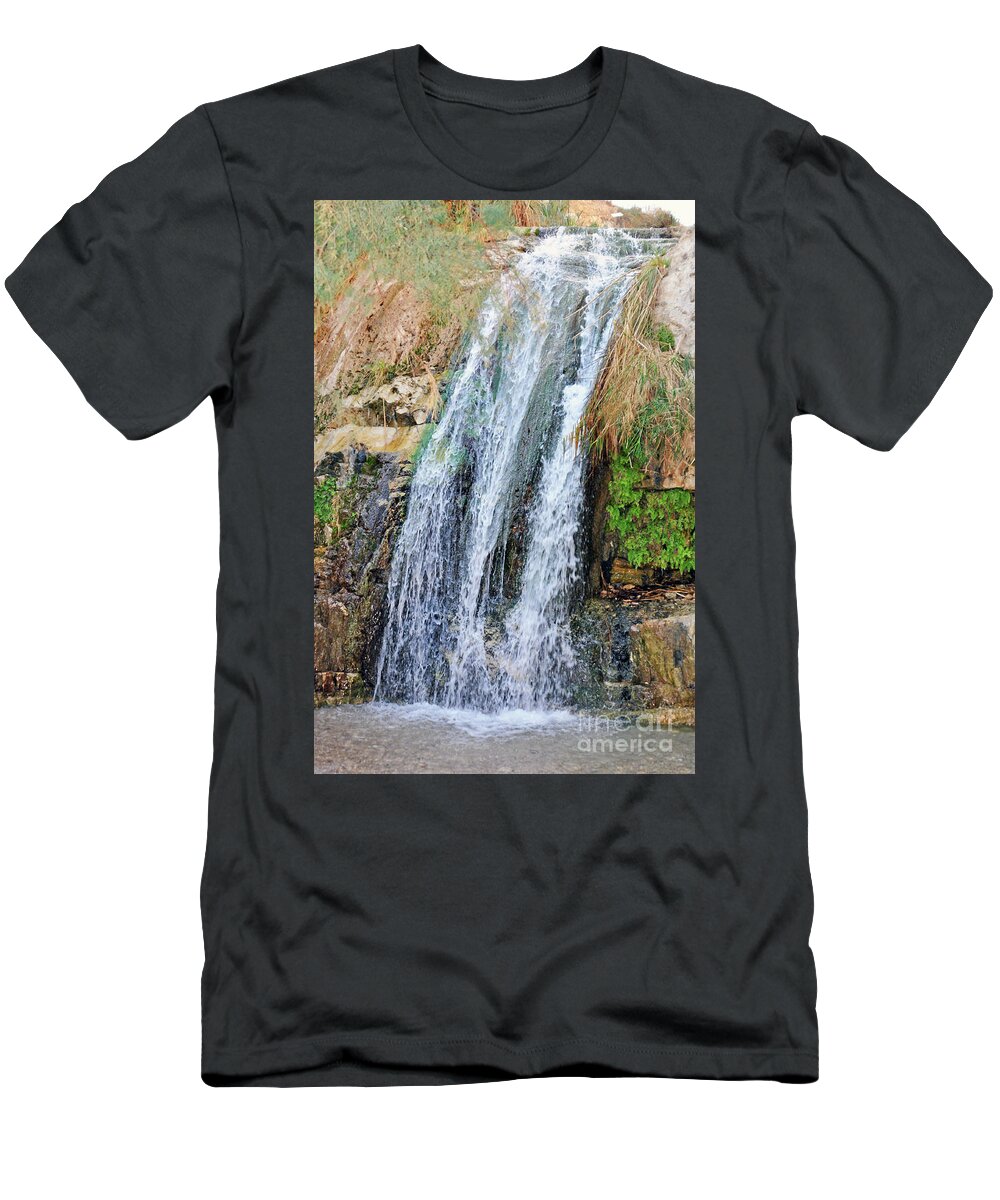 Refreshing T-Shirt featuring the photograph Refreshing Waters by Lydia Holly