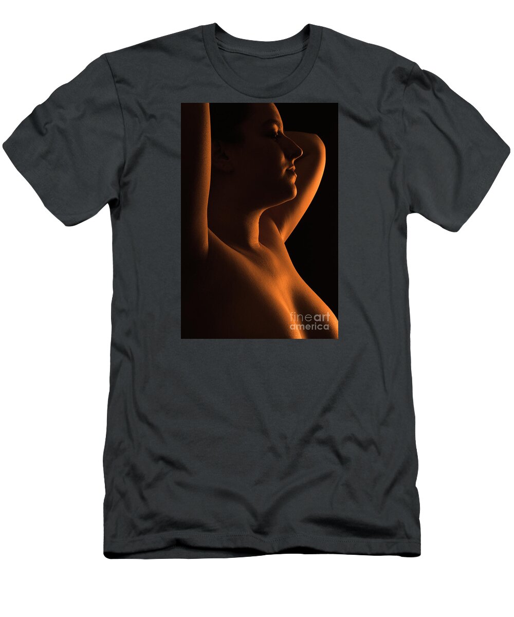 Artistic Photographs T-Shirt featuring the photograph Relaxed by Robert WK Clark