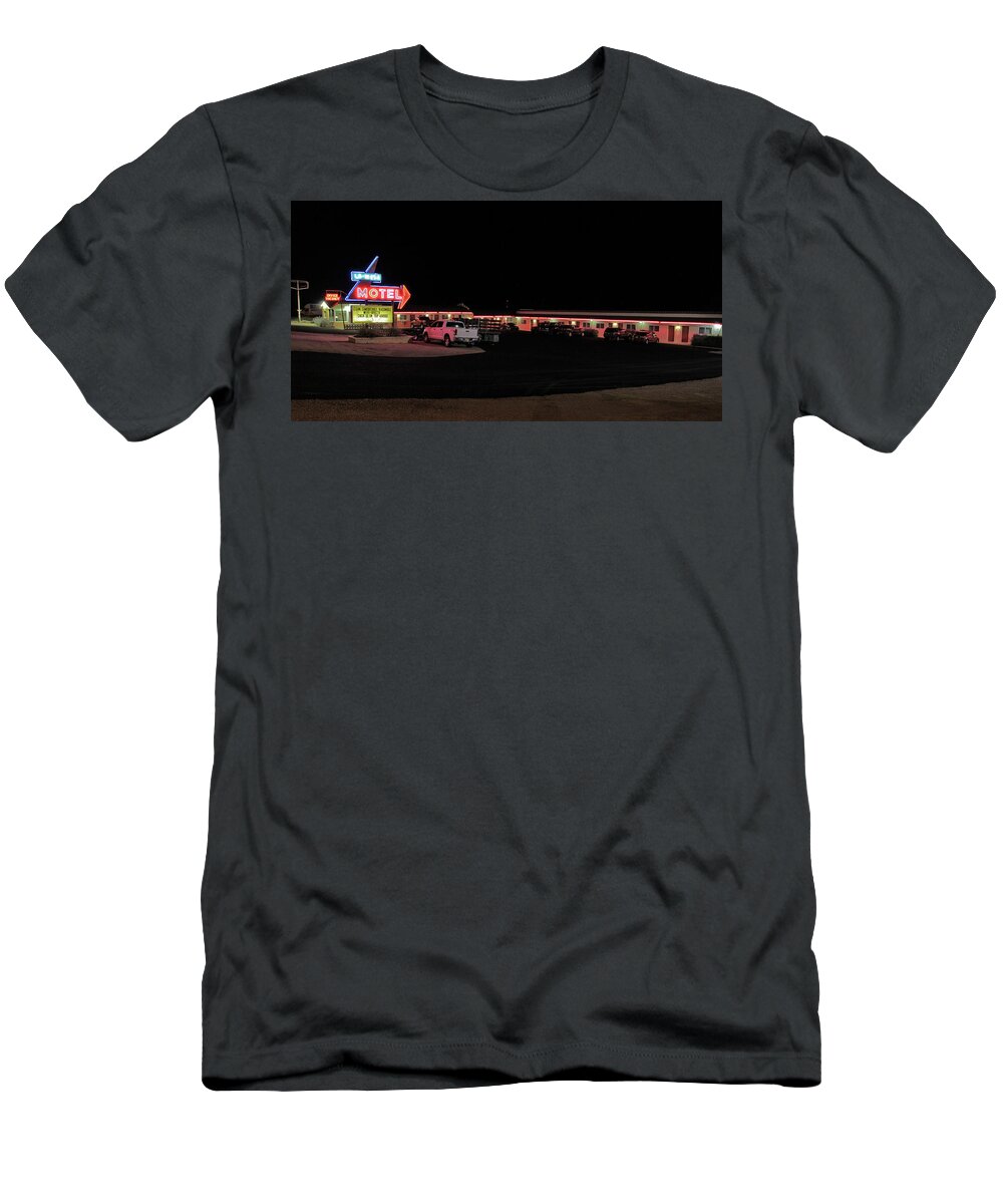 Route 66 T-Shirt featuring the photograph Resting in the Past by Gary Kaylor