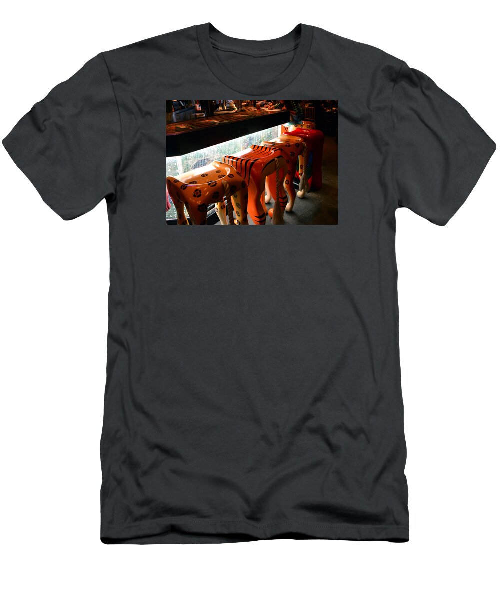Rainforest Animal Seats T-Shirt featuring the photograph RFA by David Lee Thompson