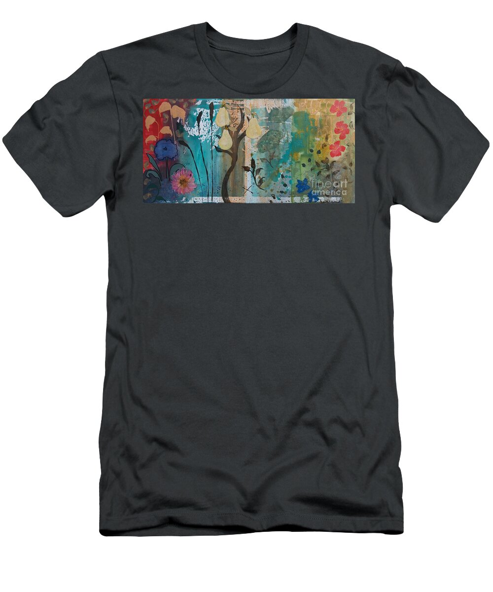 Rhapsody T-Shirt featuring the painting Rhapsody by Robin Pedrero