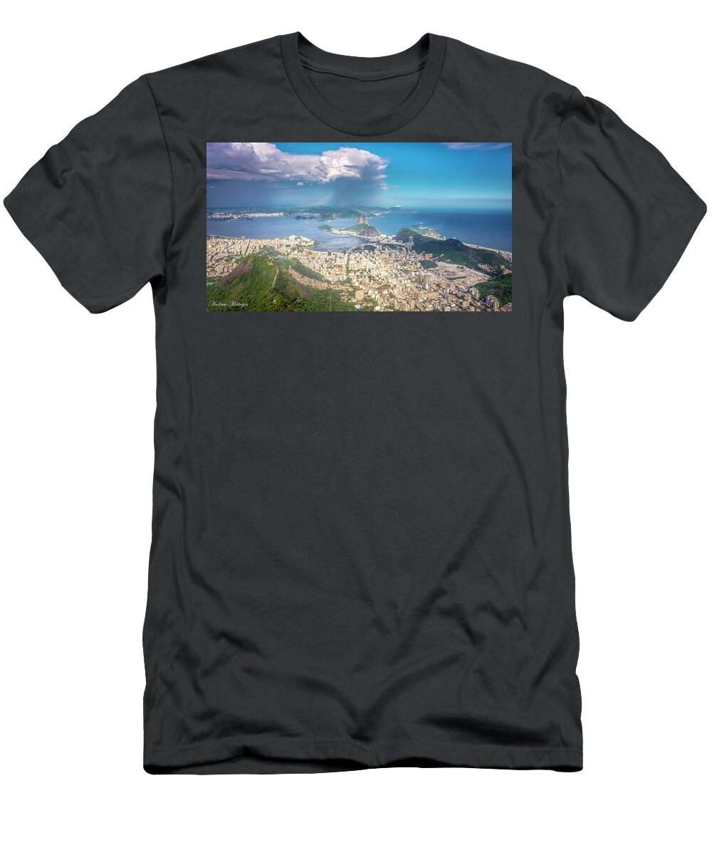 Rio De Janeiro T-Shirt featuring the photograph Rio de Janeiro by Andrew Matwijec