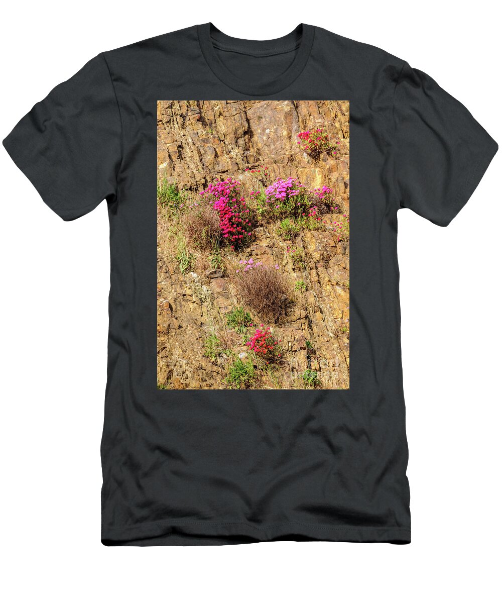 Australia T-Shirt featuring the photograph Rock Cutting 1 by Werner Padarin