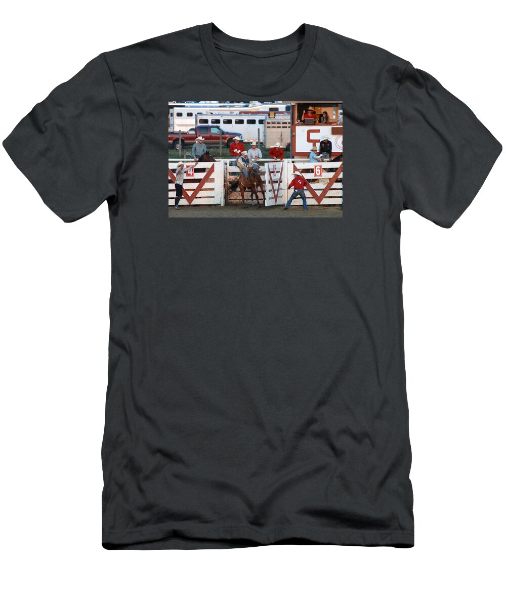 Rodeo T-Shirt featuring the photograph Rodeo 337 by Joyce StJames