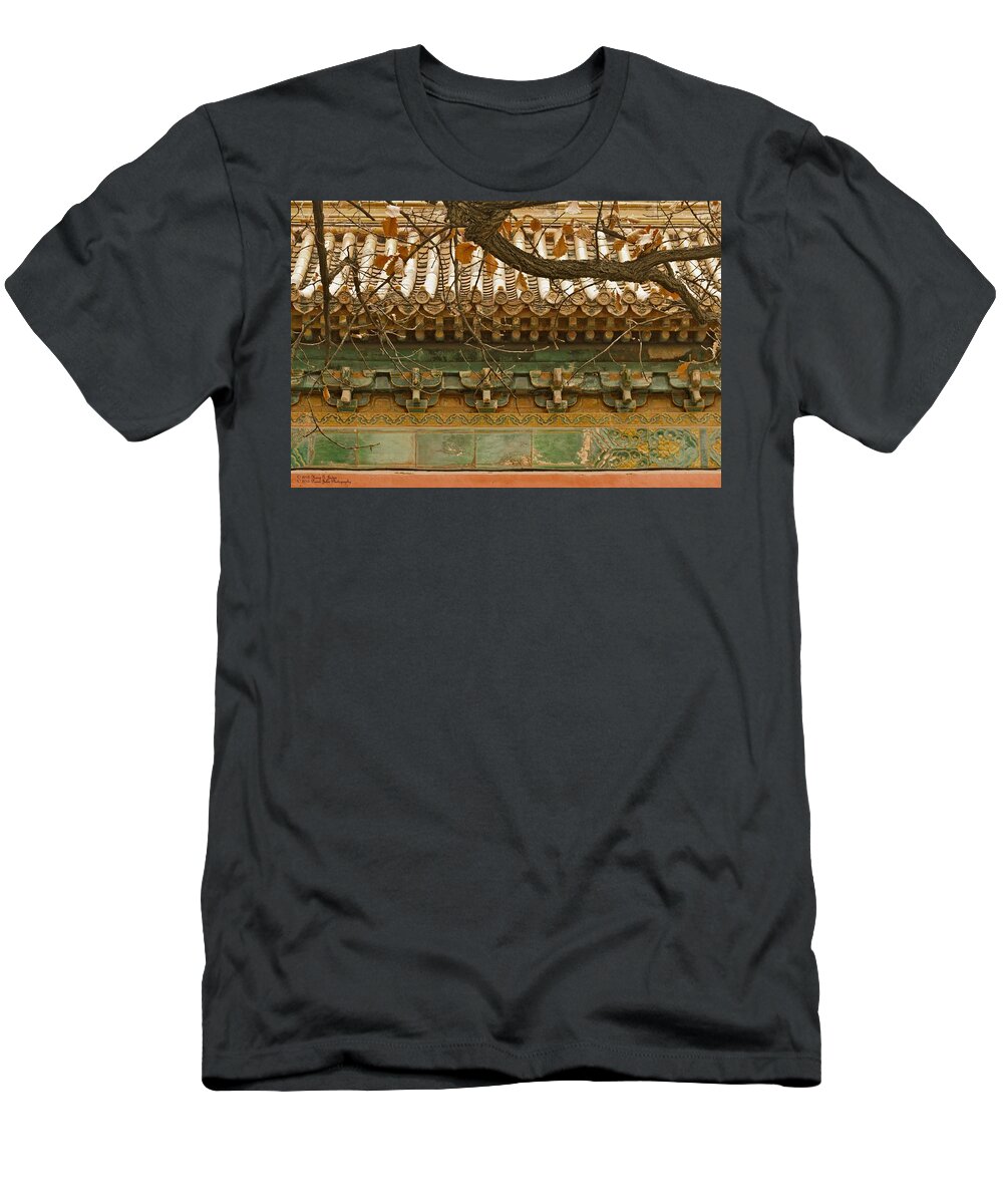 Roof Top T-Shirt featuring the photograph Roof Top Details - 2 by Hany J