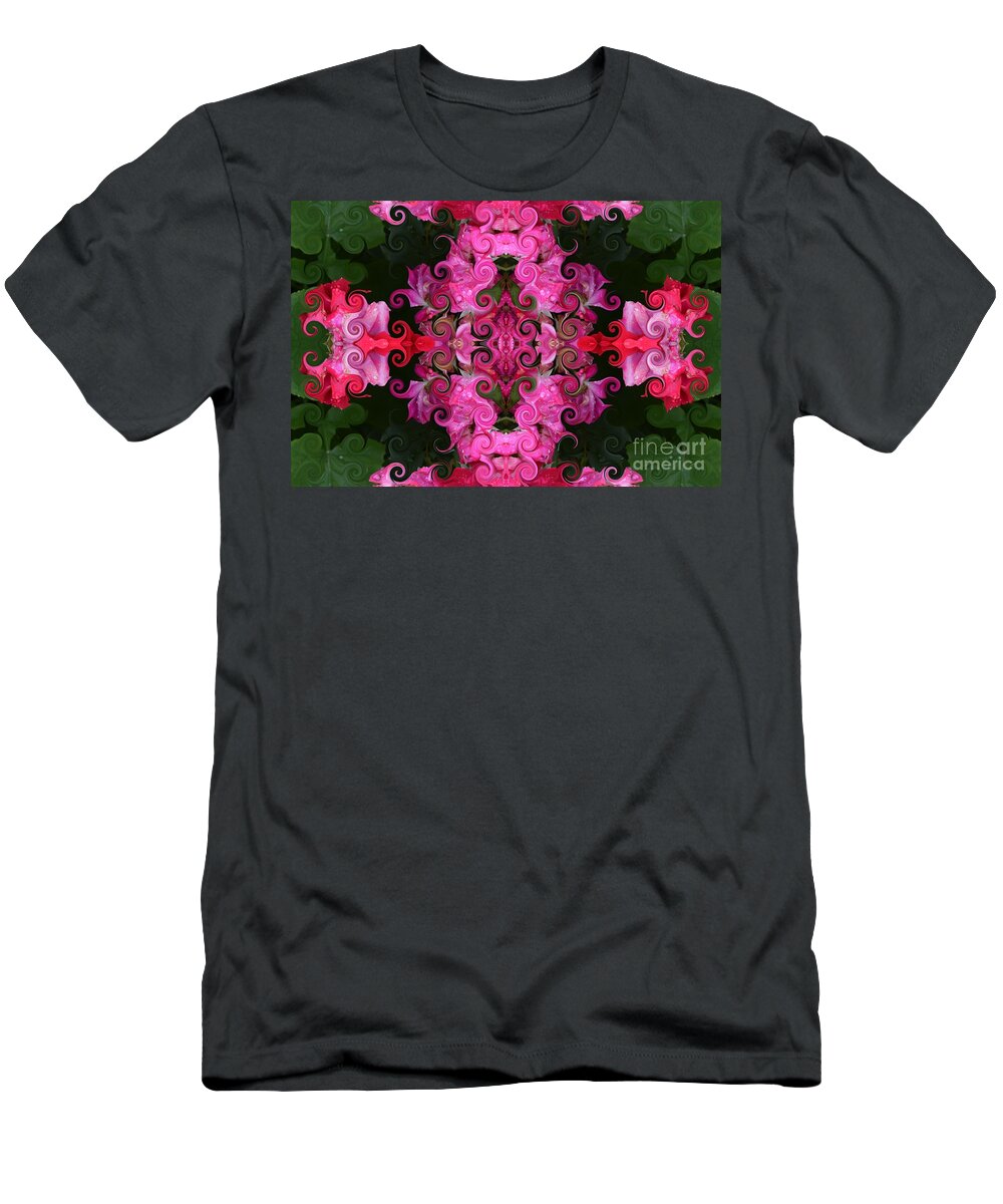 Rose T-Shirt featuring the photograph Rose Abstract Two by Beverly Shelby