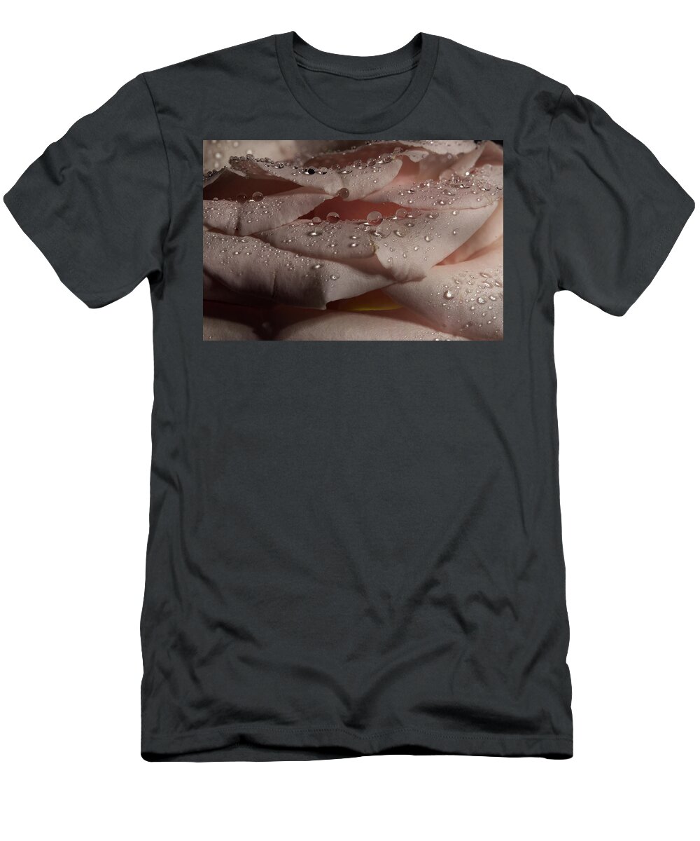 Rose T-Shirt featuring the photograph Rose Series 1 Pink by Mike Eingle