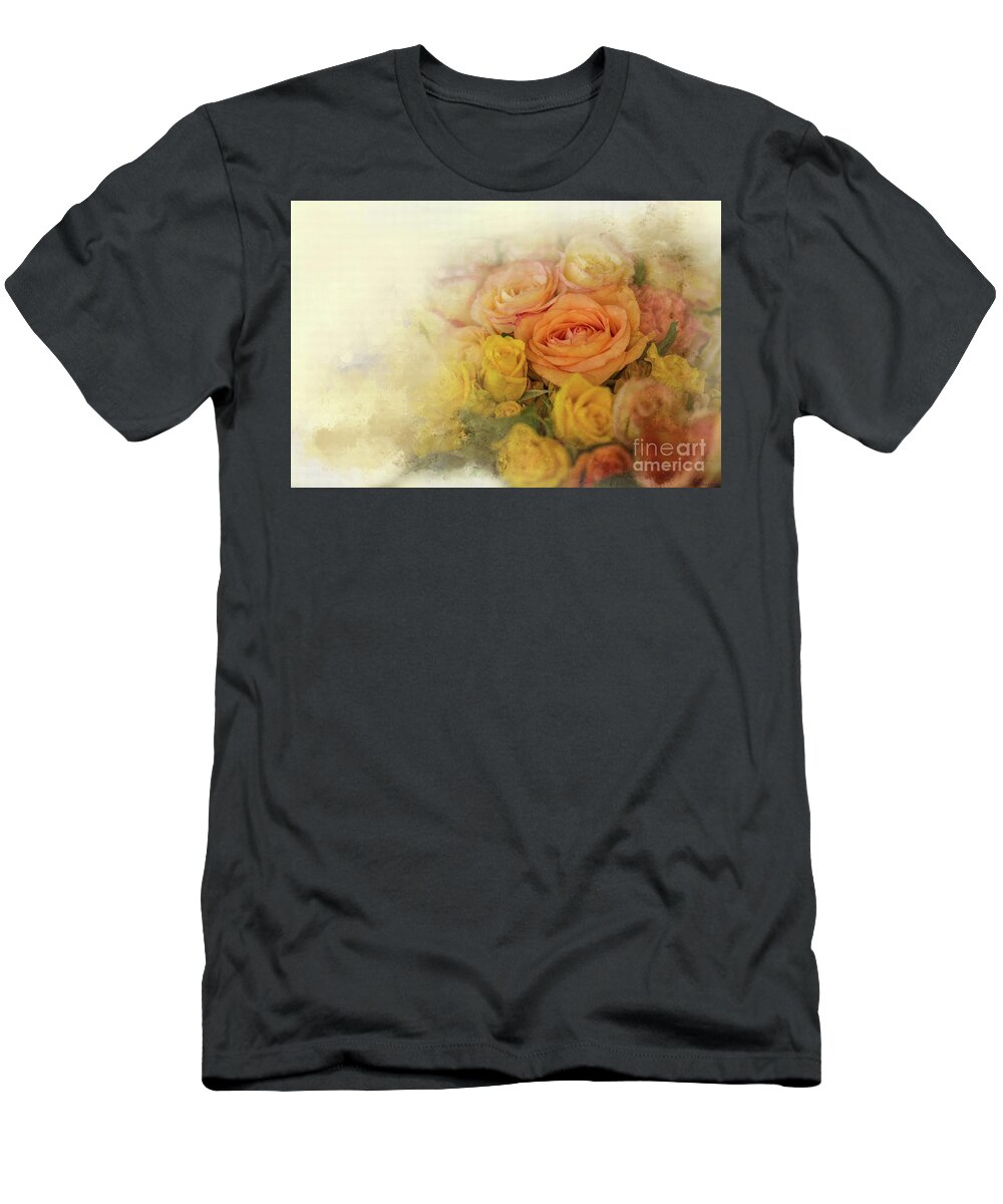 Roses T-Shirt featuring the photograph Roses for Mother's Day by Eva Lechner