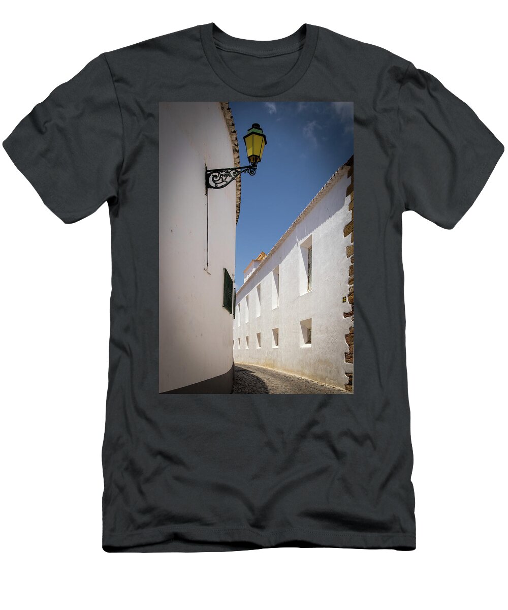 Rua Do Castelo T-Shirt featuring the photograph Rua do Castelo by Nigel R Bell