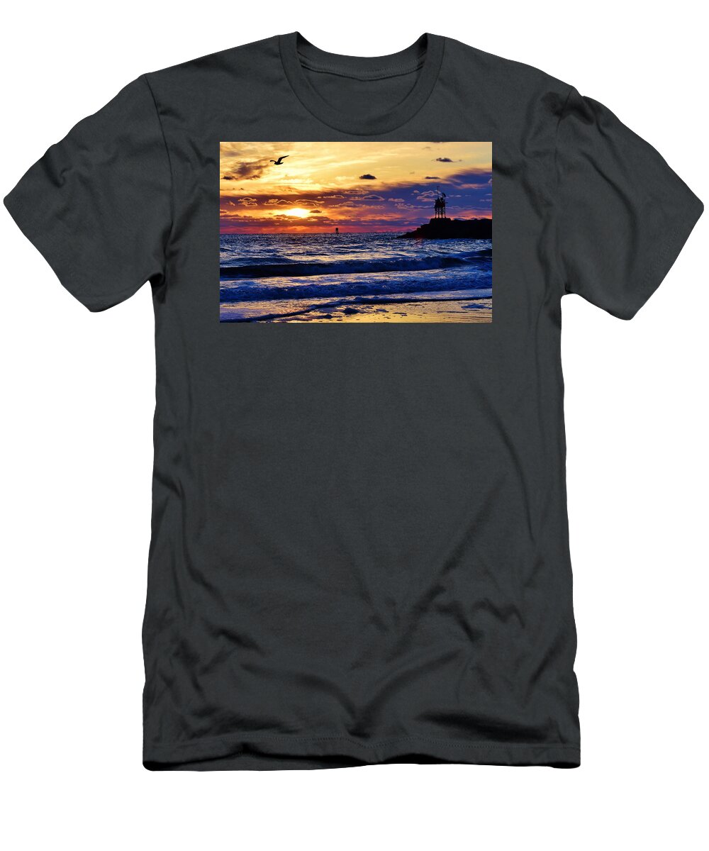 Sunrise T-Shirt featuring the photograph Rudee's Beauty by Nicole Lloyd