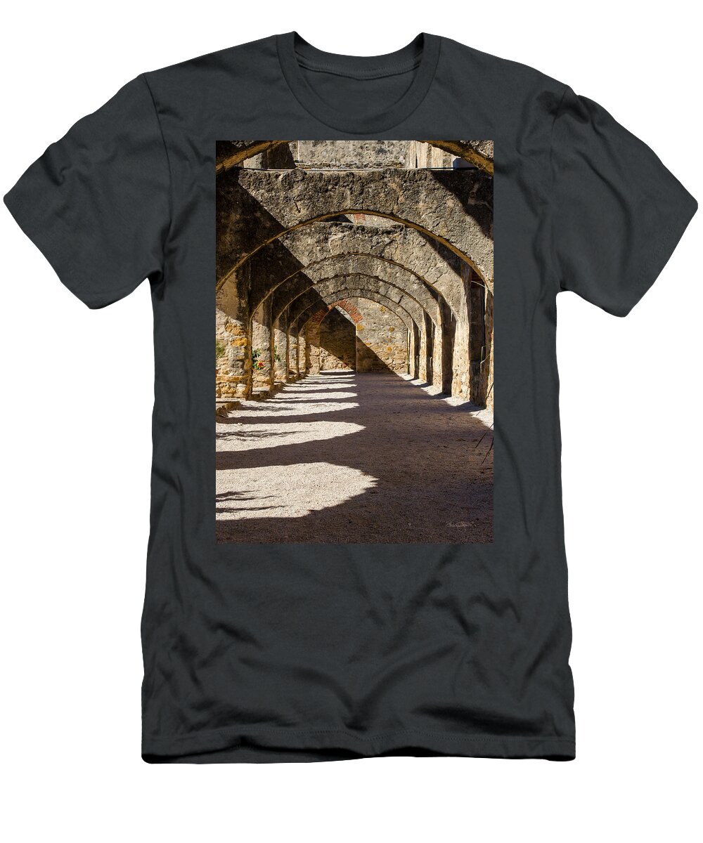 Mission T-Shirt featuring the photograph Ruins Of San Jose by Shanna Hyatt