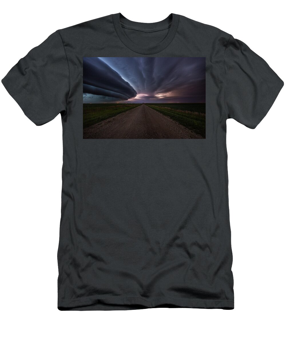  T-Shirt featuring the photograph Run by Aaron J Groen