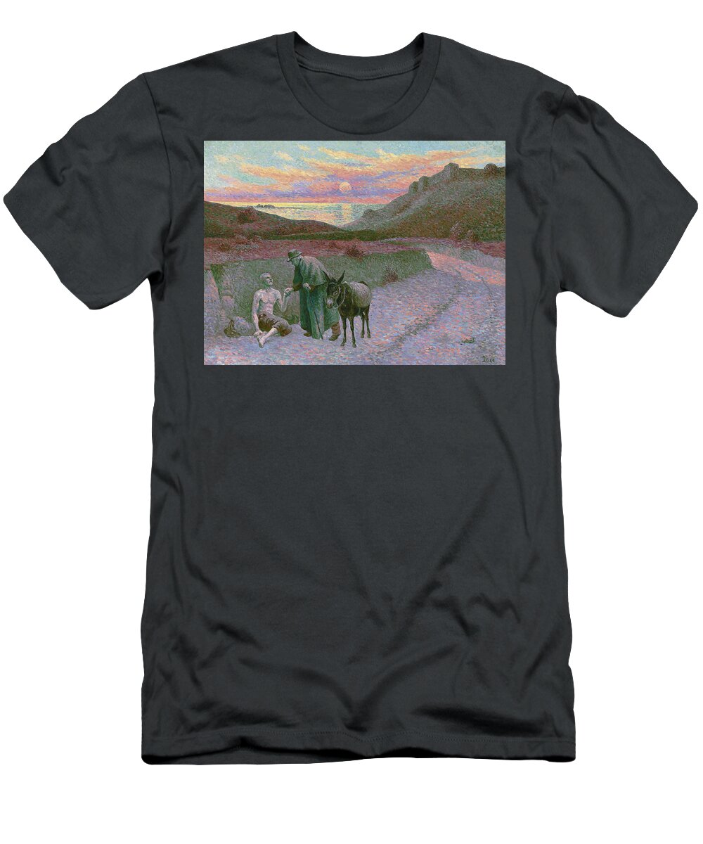 Post Modern T-Shirt featuring the digital art Rustic IIl Luce by David Bridburg