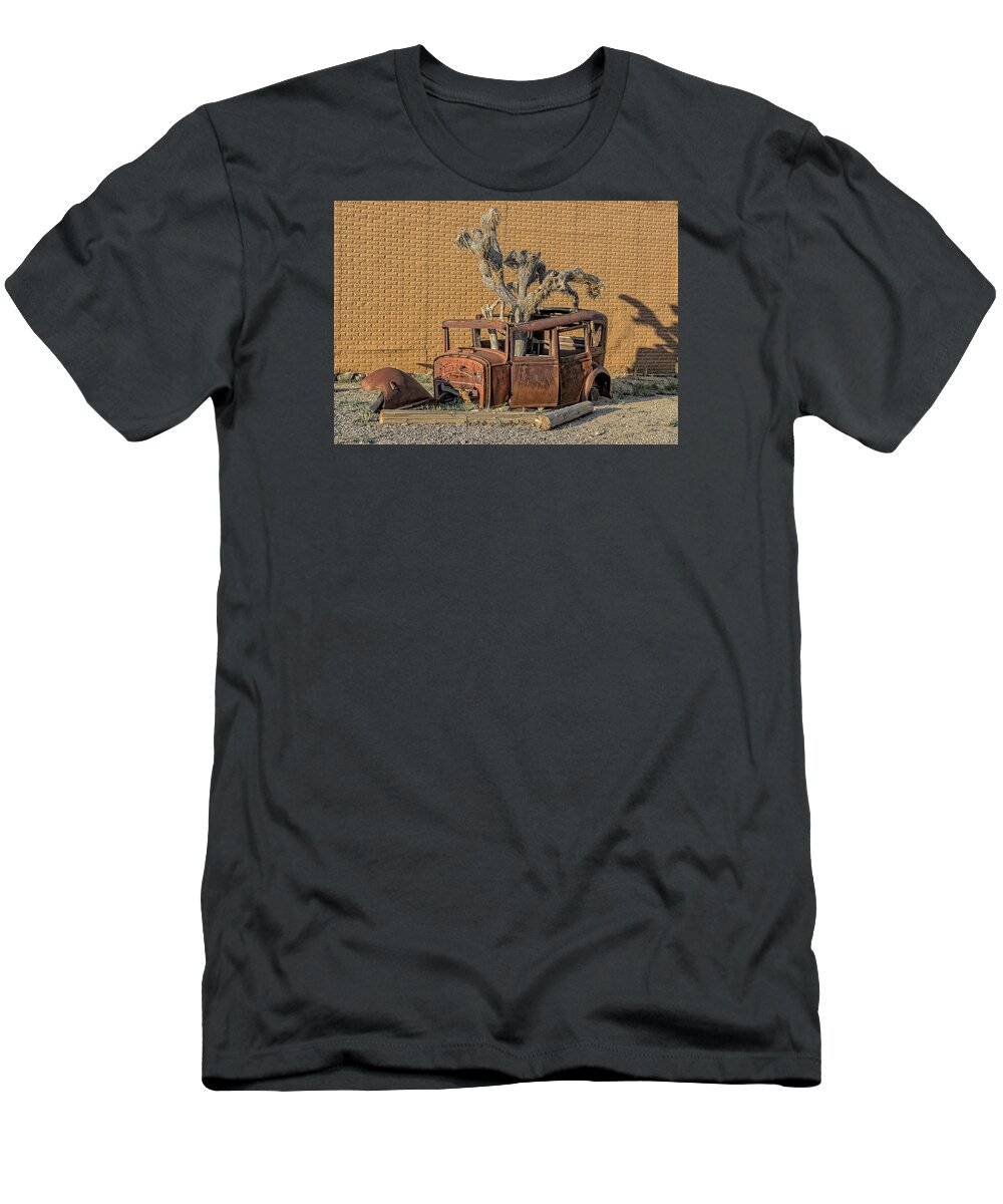 Old T-Shirt featuring the photograph Rusty in the Desert by Scott Read