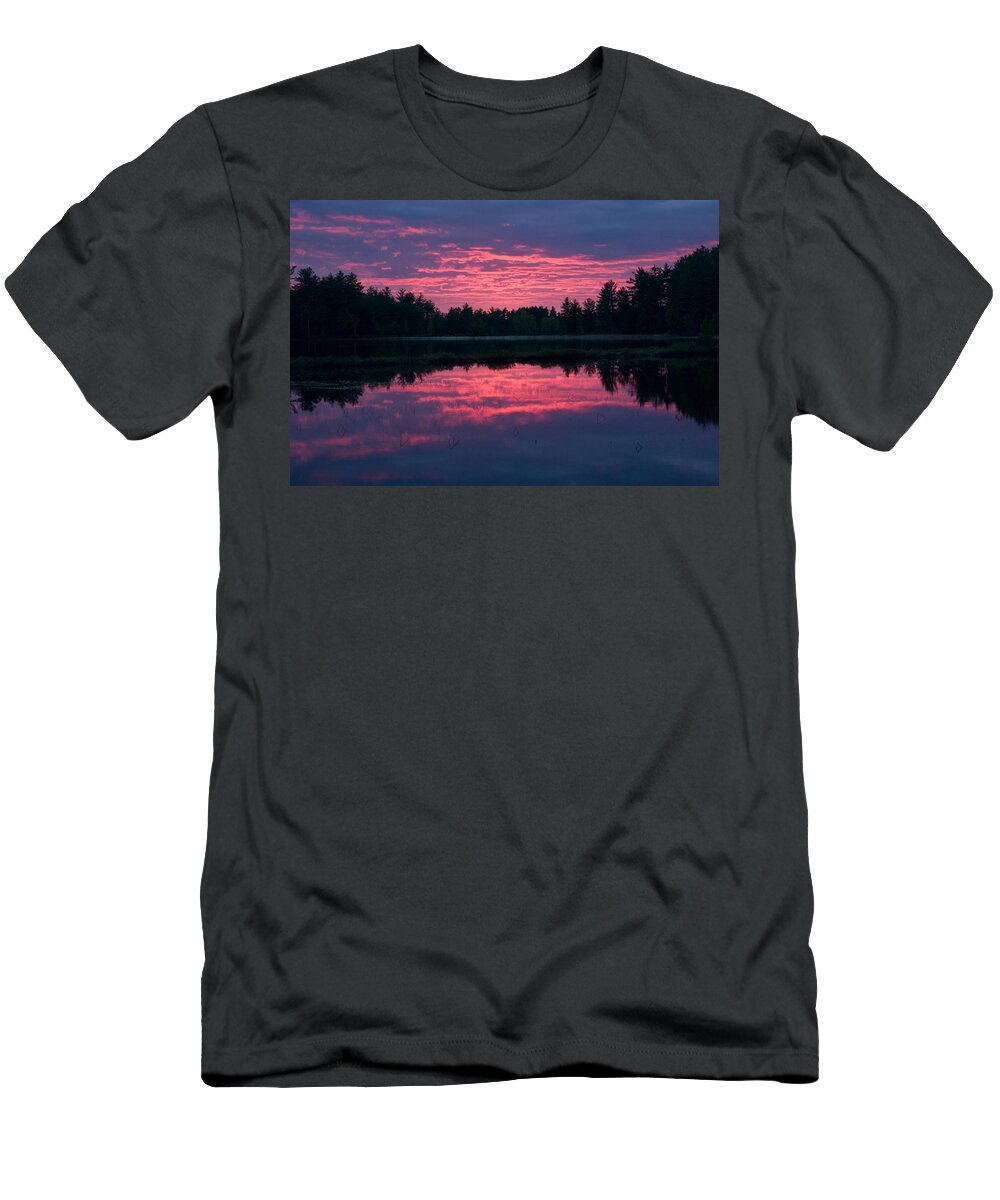 Sunset T-Shirt featuring the photograph Sabao Sunset 01 by Brent L Ander