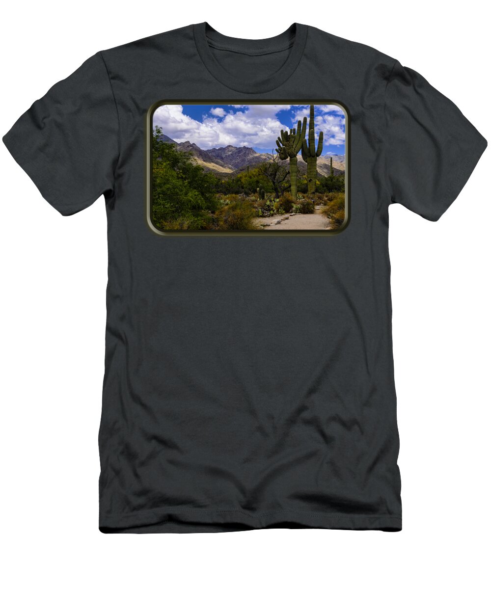 Sabino Canyon T-Shirt featuring the photograph Sabino Canyon No4 by Mark Myhaver