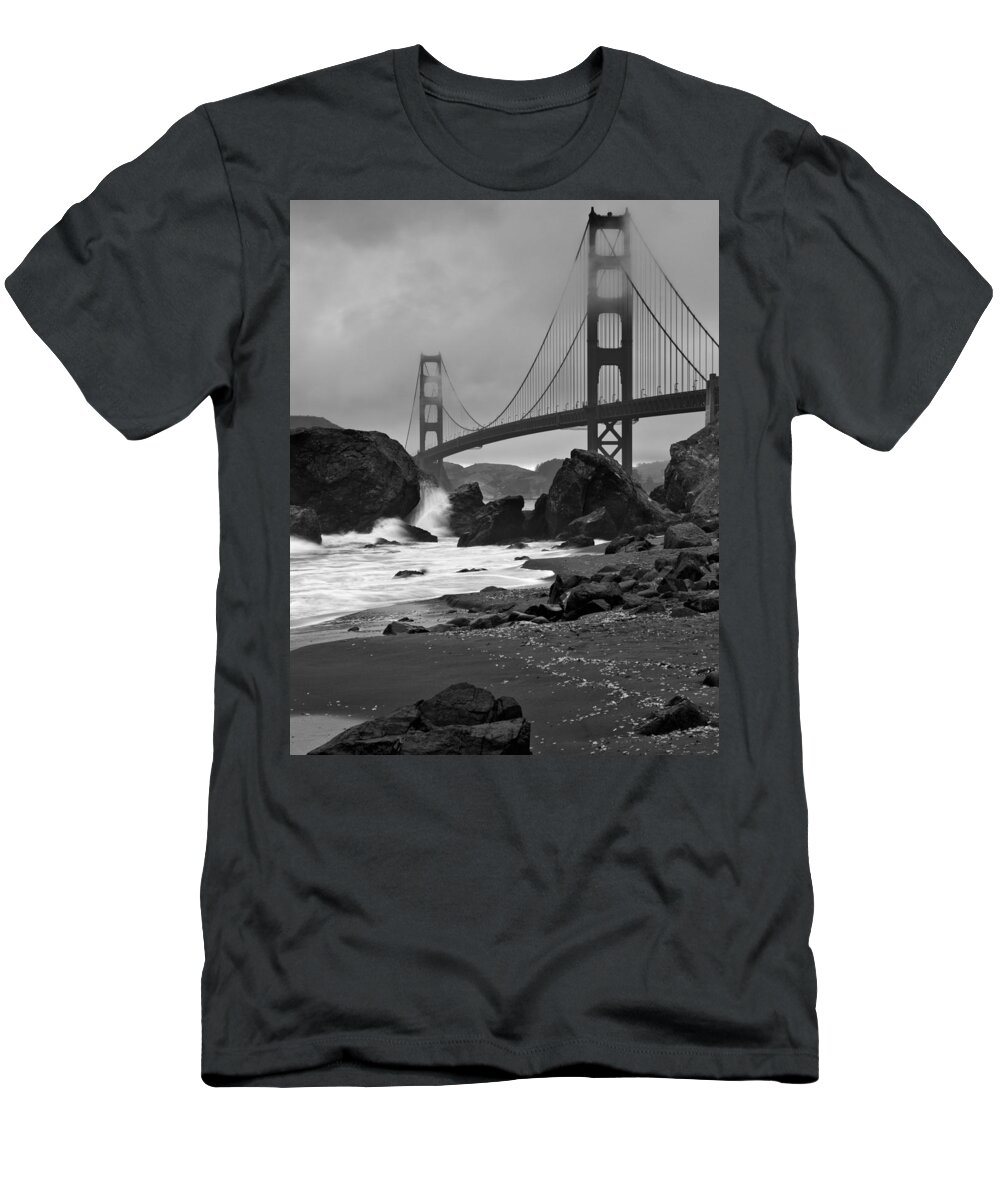 Golden Gate T-Shirt featuring the photograph San Francisco Summer by Paul Riedinger