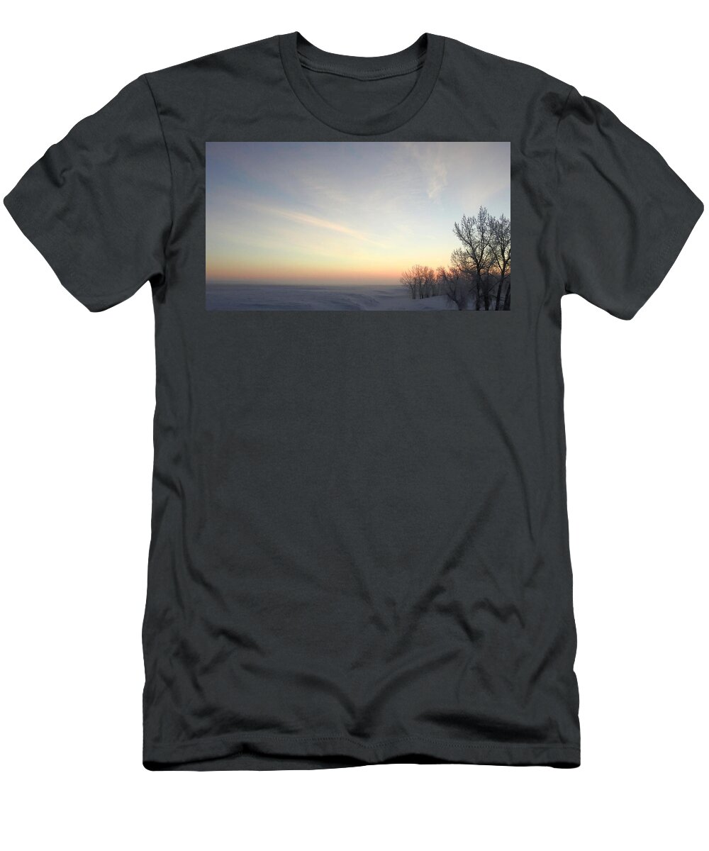 Landscape T-Shirt featuring the photograph Sand Painting 5 by Donald J Gray